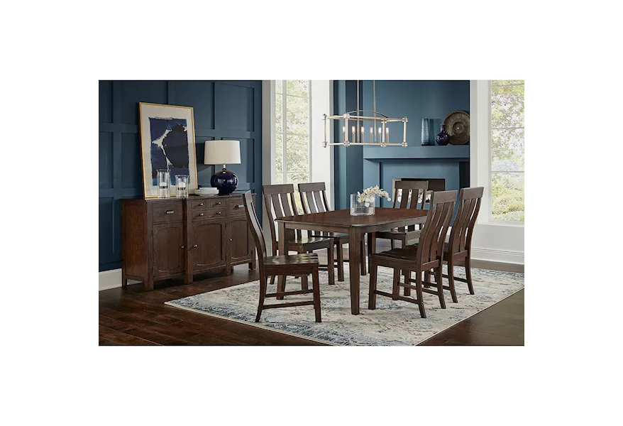 Henderson Dining Room Group by AAmerica at Esprit Decor Home Furnishings